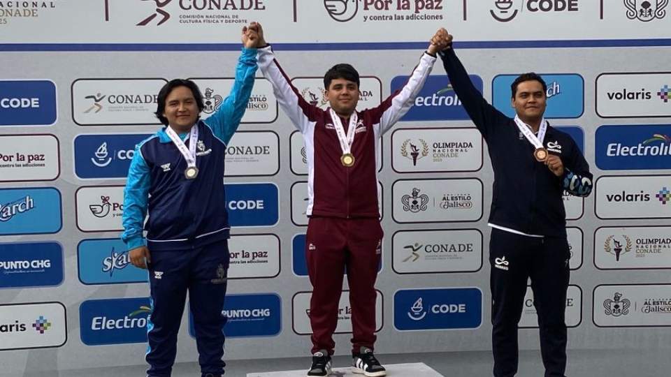 TIRO DEPORTIVO DE SONORA MANTIENE SU RACHA DORADA EN LA OLIMPIADA NACIONAL
